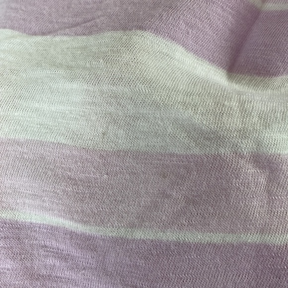 Hollister Lavender & Pink Striped Strappy Crop Tank Top - Size Medium - Picture 12 of 12